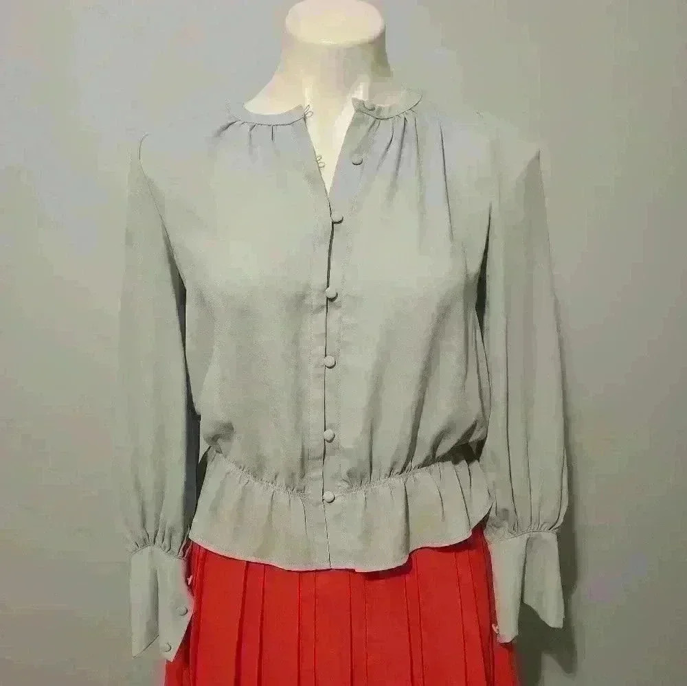 Ann taylor light blue top